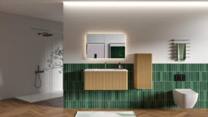 modern bathroom vanity installation, aesthetic washroom makeover, home remodeling ideas