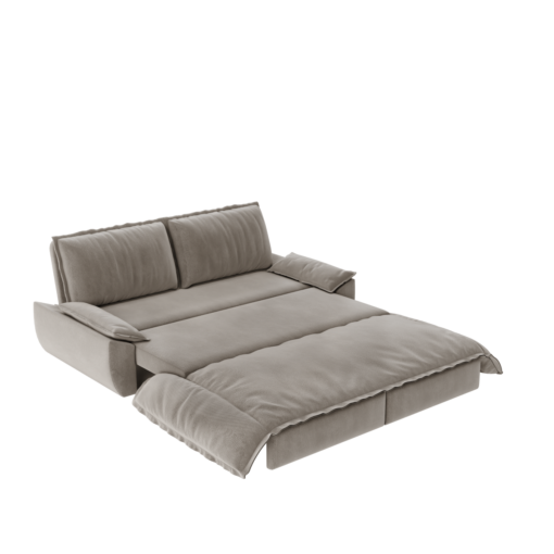 3 in 1 convertible grey sleeper sofa bed