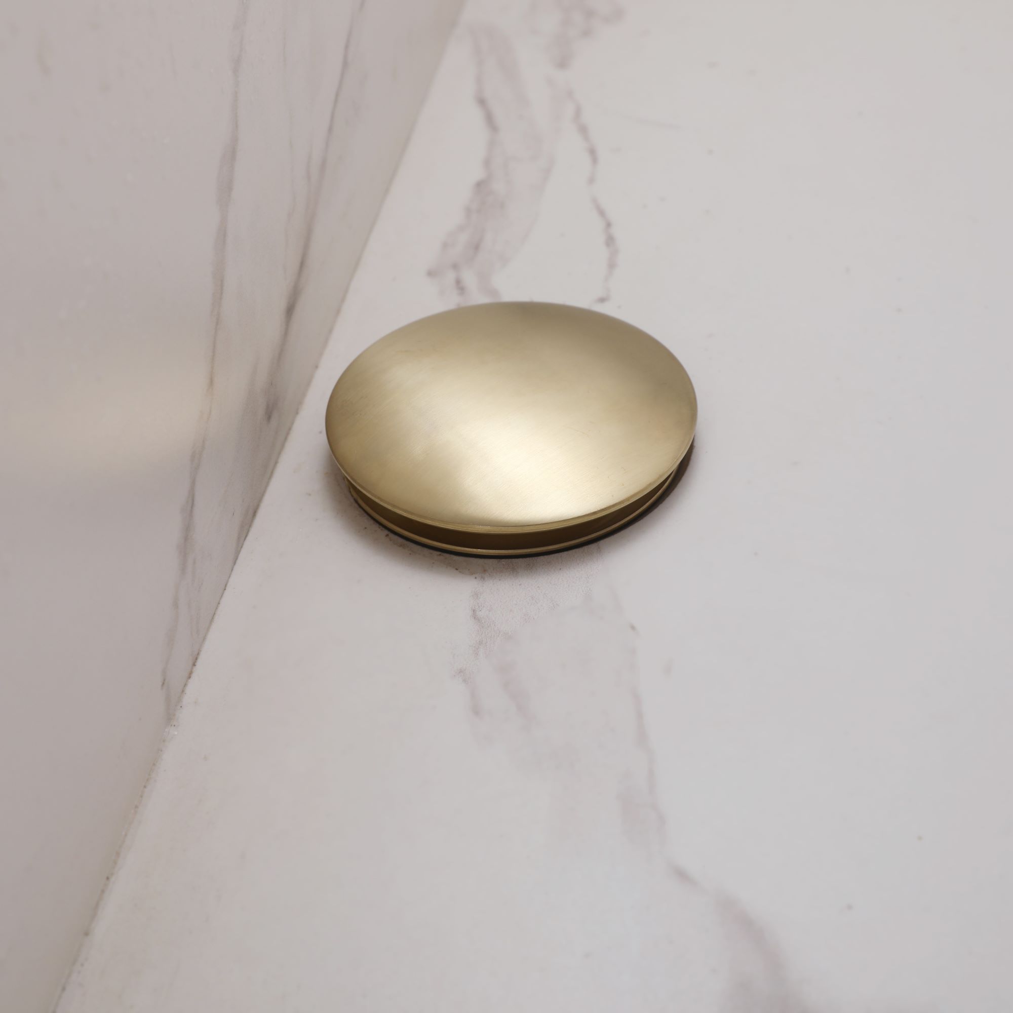pop up drain brushed gold for bathroom sink