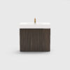 galan 36" smoked oak bathroom vanity