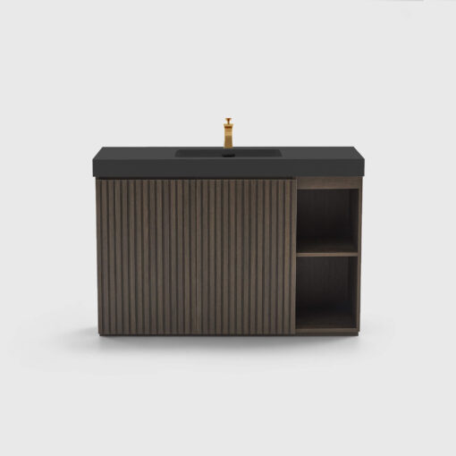 galan 48" smoked oak bathroom vanity