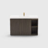 galan 72" winston walnut bathroom vanity