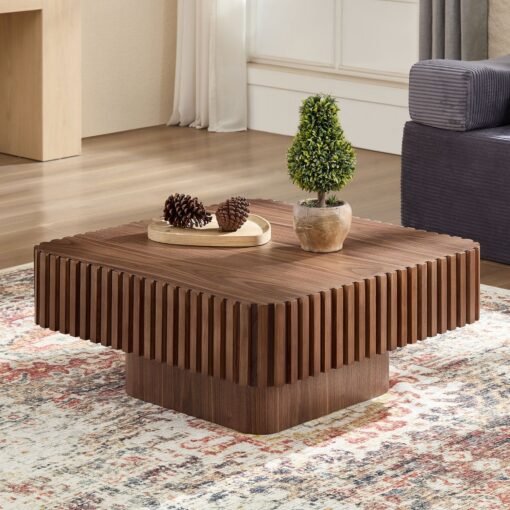 modern square coffee table for living room