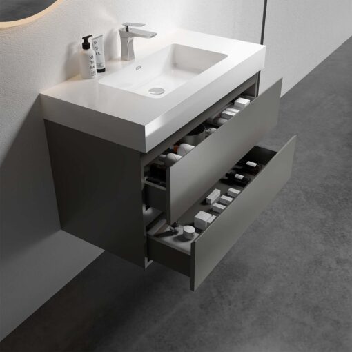 alice 36" gary bathroom vanity with sink