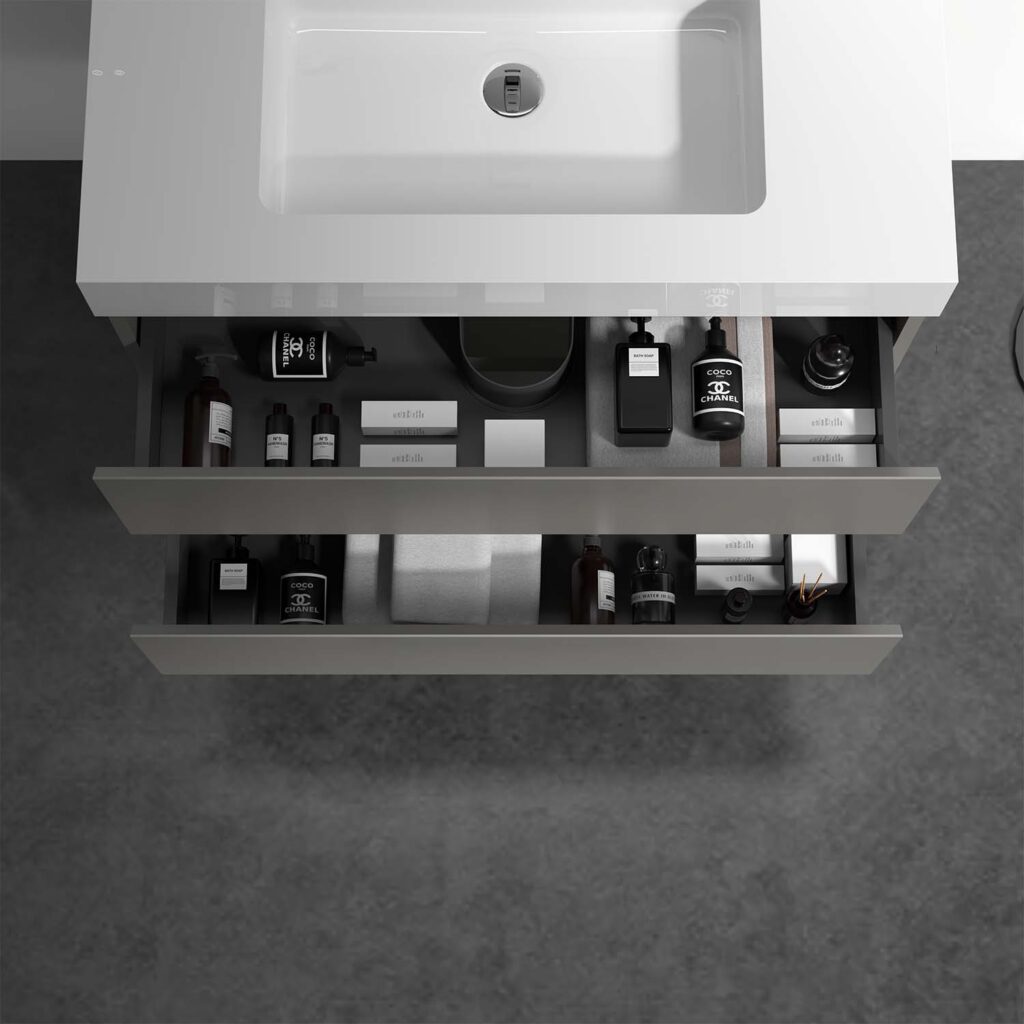 alice 36" gary bathroom vanity with sink