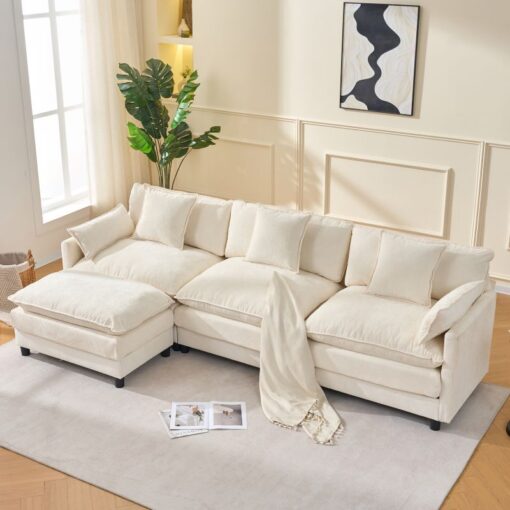 "l" shaped modern sofa modular sectional