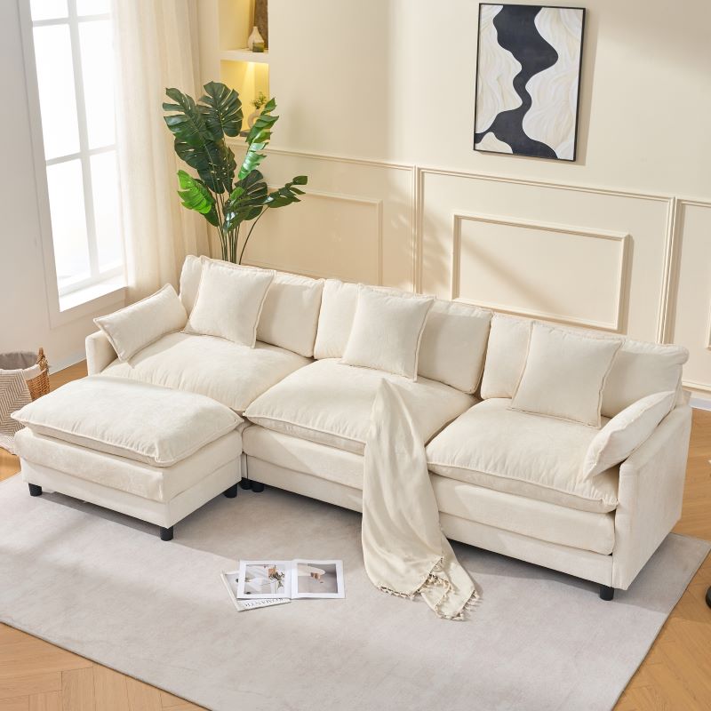 "l" shaped modern sofa modular sectional