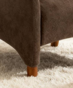 modern lazy chair with footrest ottoman