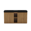 Black+Knotty Oak