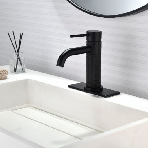 faucet single handle bathroom vanity sink