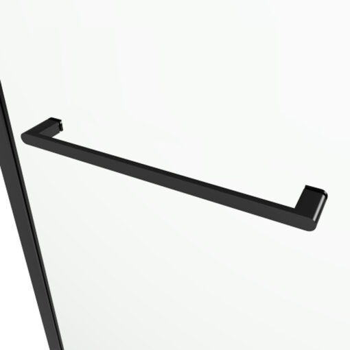 rm tb 60 x 76 black shower door