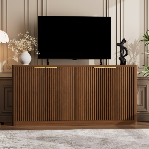 curved contour design storage cabinet