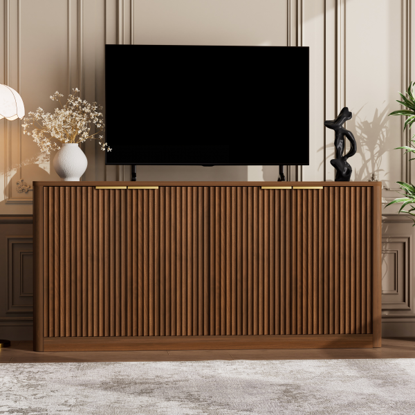curved contour design storage cabinet