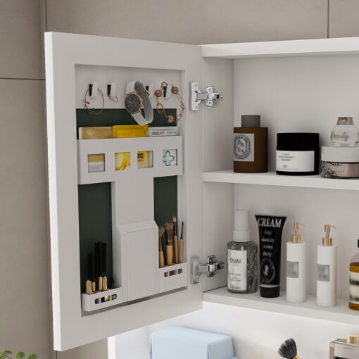 bathroom mirror cabinet with led lights